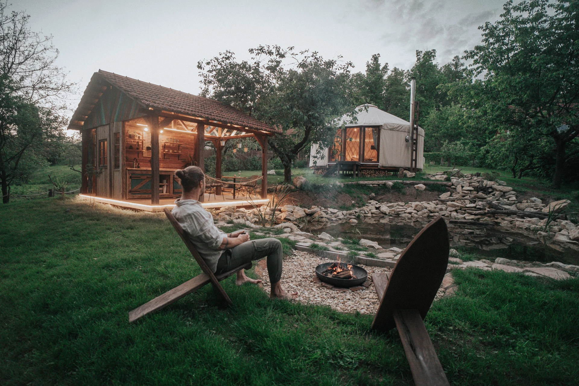 KLIDNÝ KOUT GLAMPING